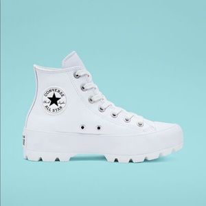 Chuck Taylor All Star Lugged Leather Women’s High Too shoe size 6.5